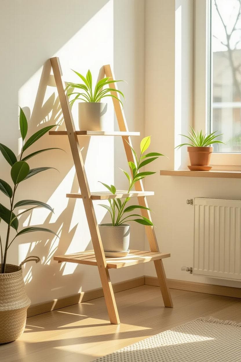 Corner Plant Shelve 10