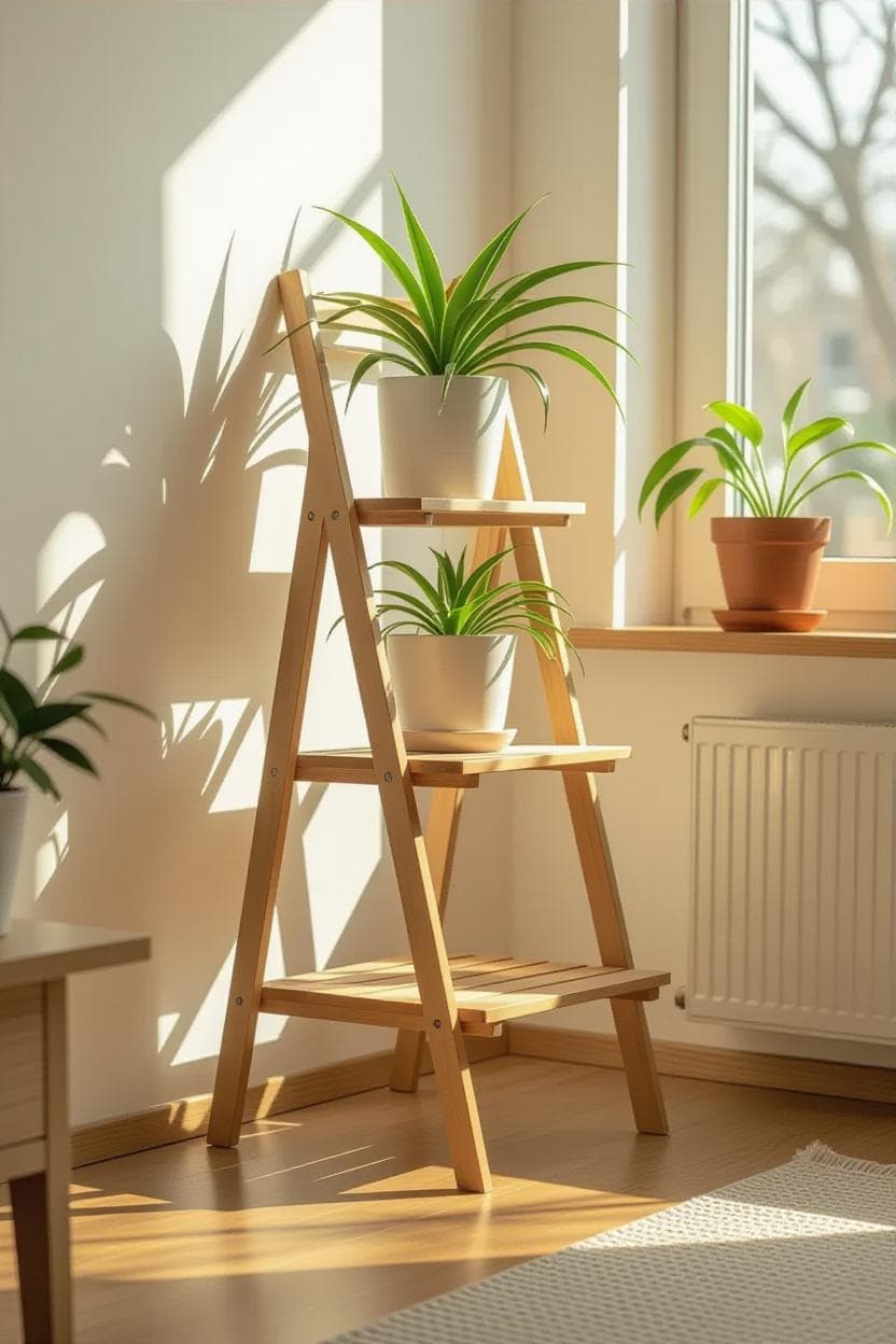 Corner Plant Shelve 4