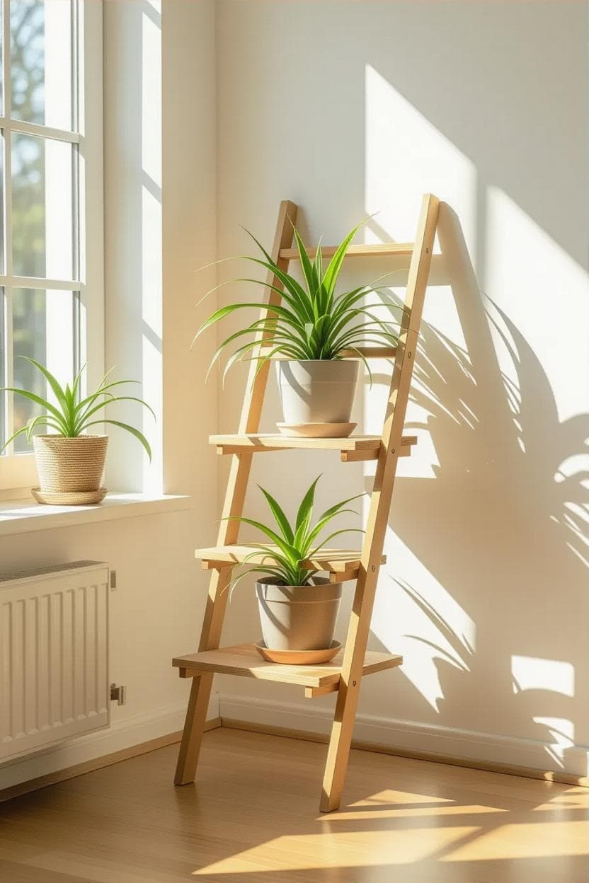 Corner Plant Shelve 9