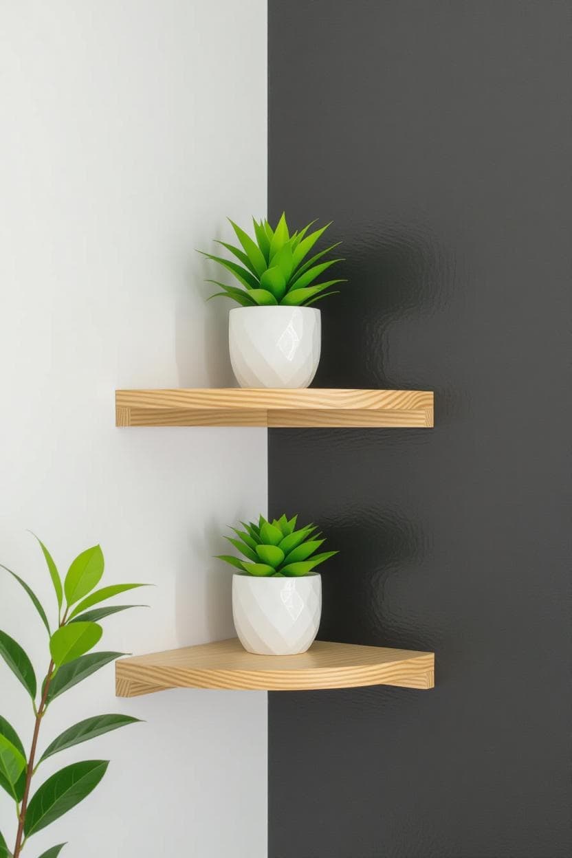 Corner Shelves