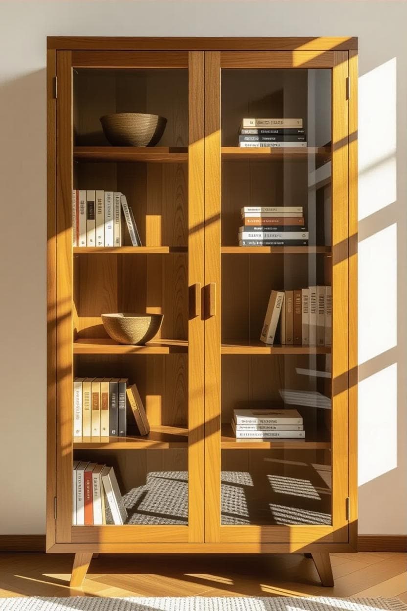 Glass Book Shel 10
