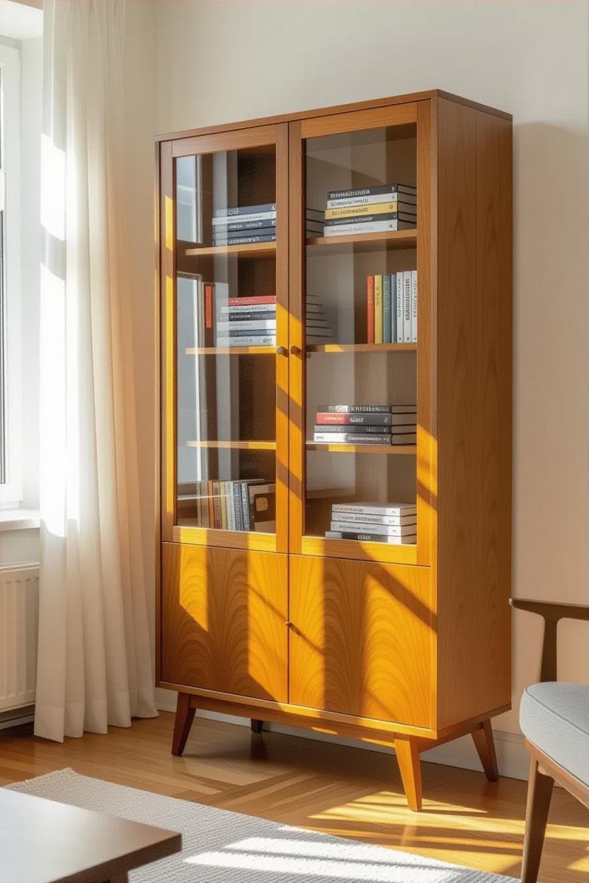 Glass Book Shel 7