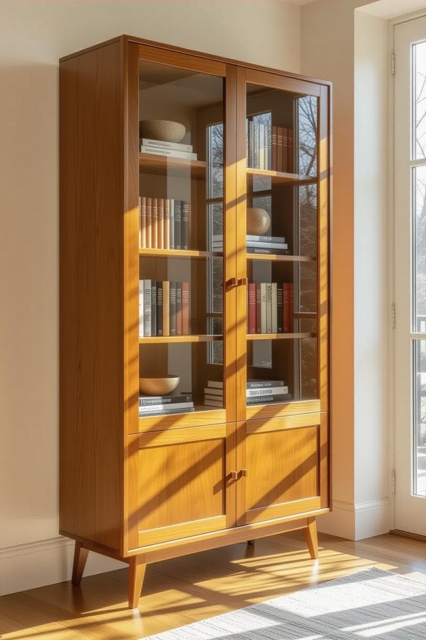 Glass Book Shel 9
