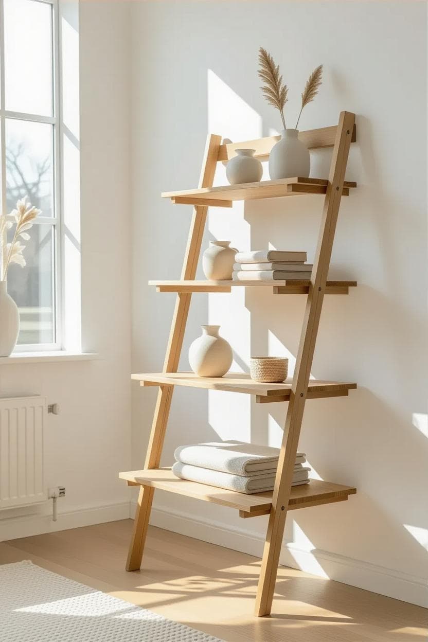 Ladder Shelves