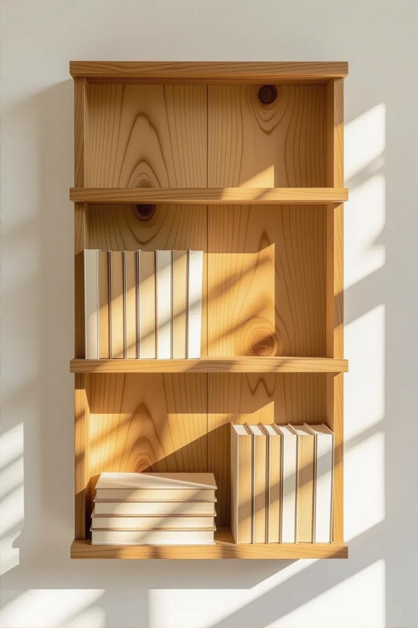 Wall Book Shelve 3