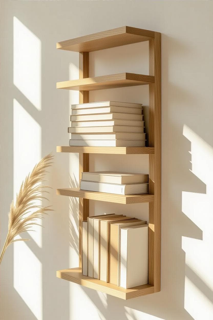 Wall Book Shelve 4