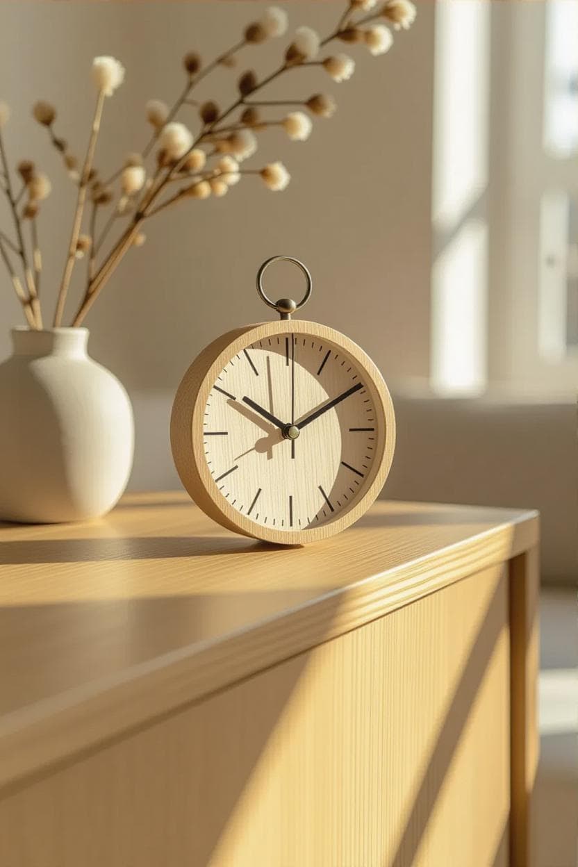 Wooden Cloc 8