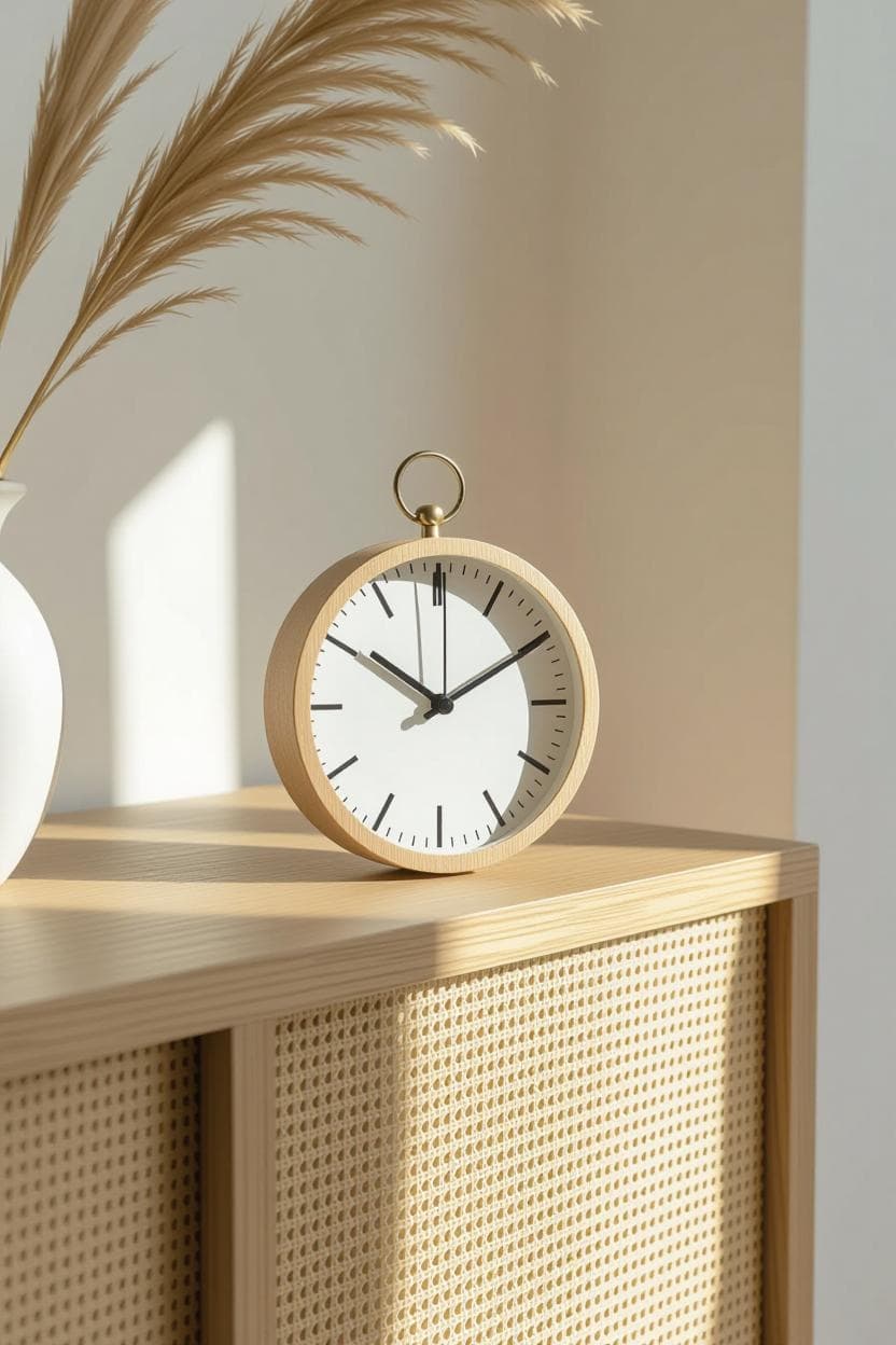 Wooden Cloc 9