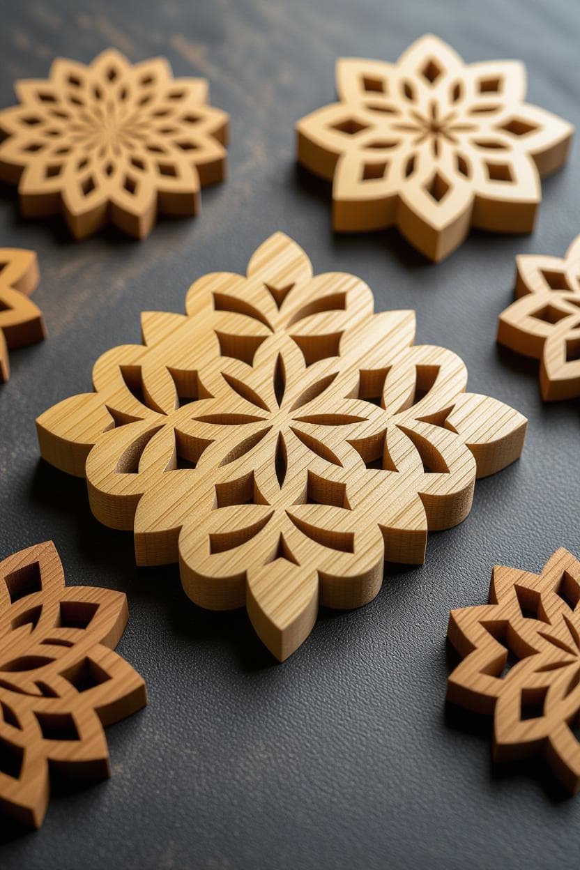 Wooden Coster 3