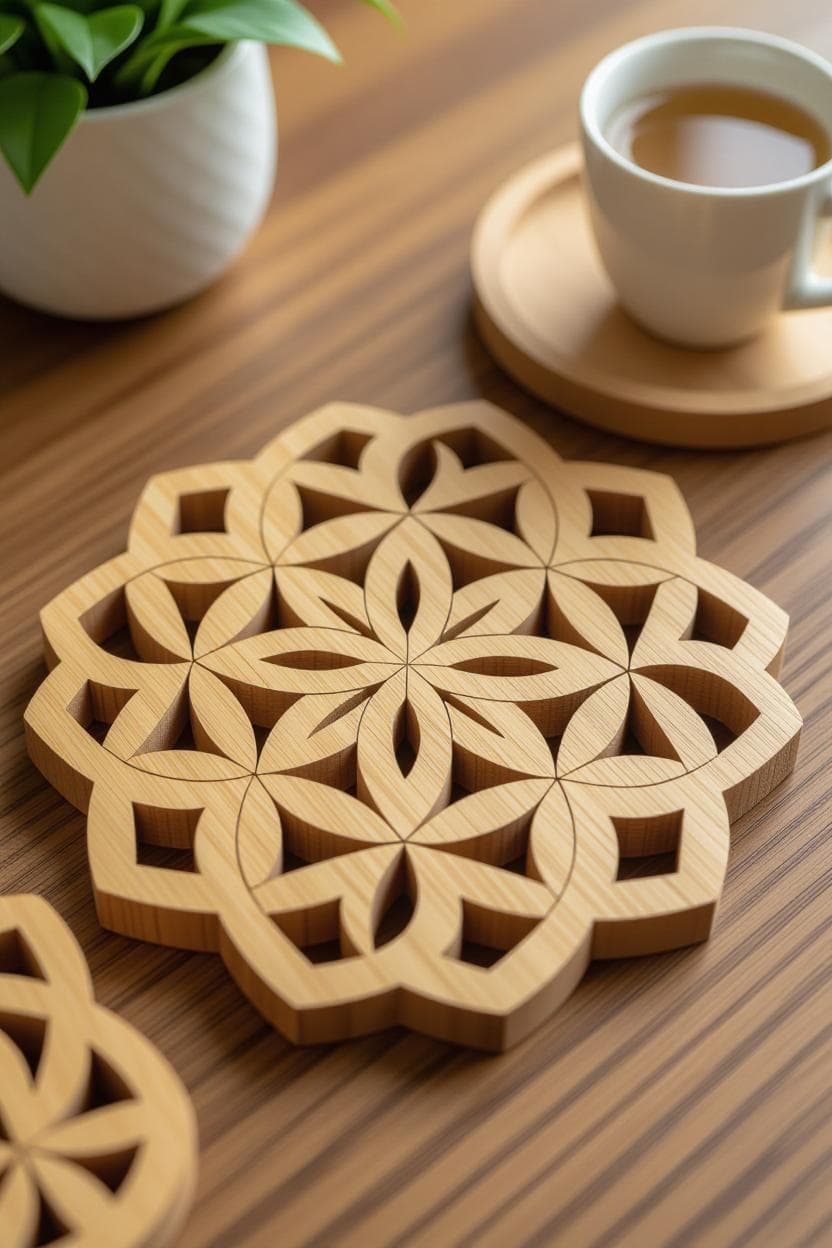 Wooden Coster 6