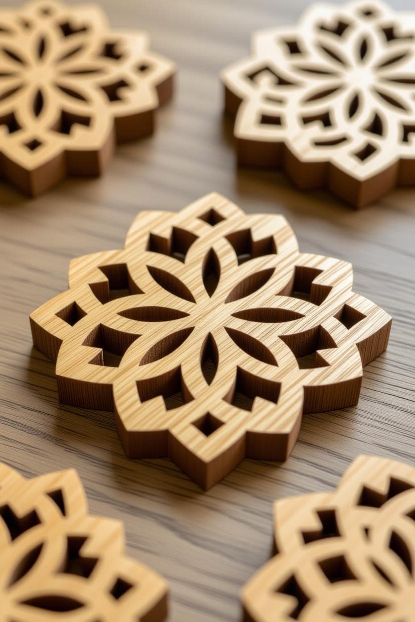 Wooden Coster 8