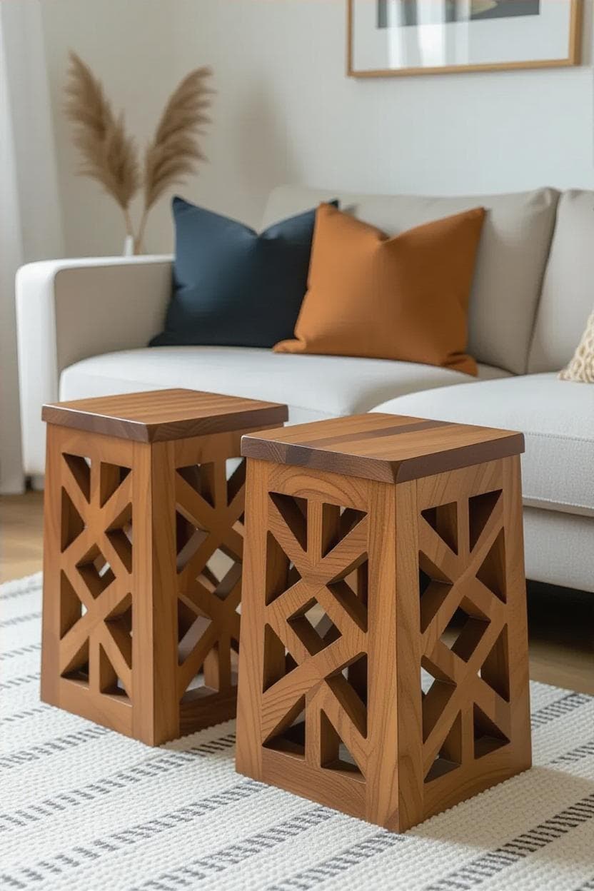 Wooden Stools
