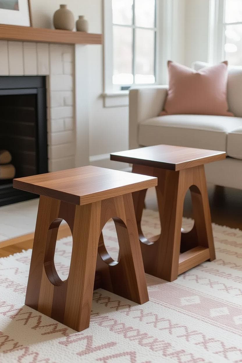 Wooden Stool 20