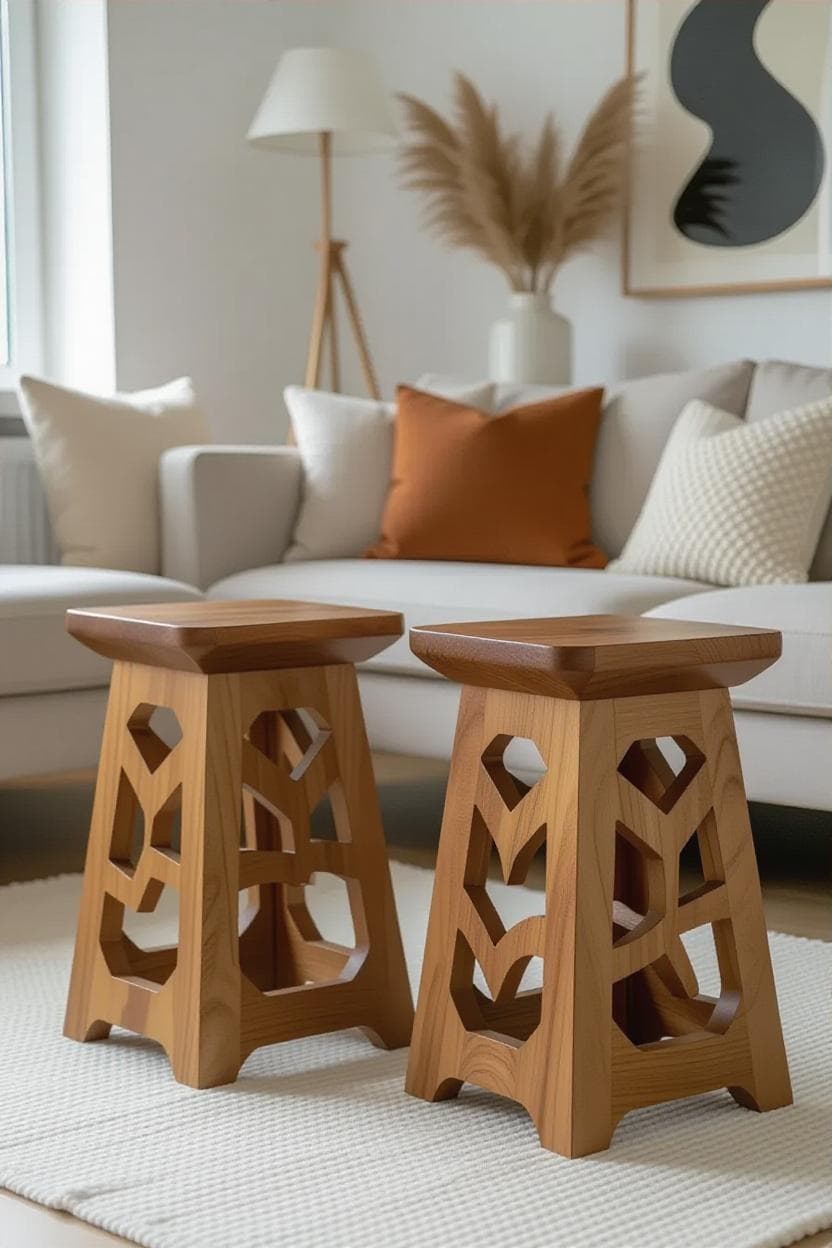 Wooden Stool 6
